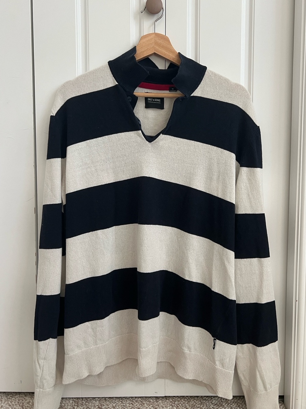 Striped Knit Sweater